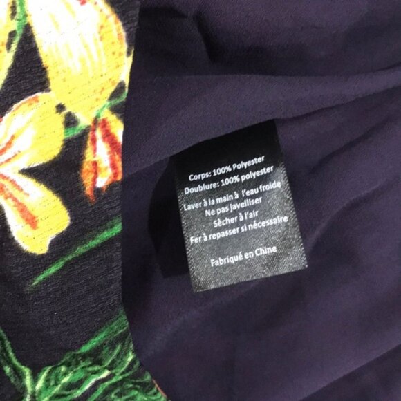 Lush Floral Hawaiian Print Maxi Skirt - Picture 6 of 6